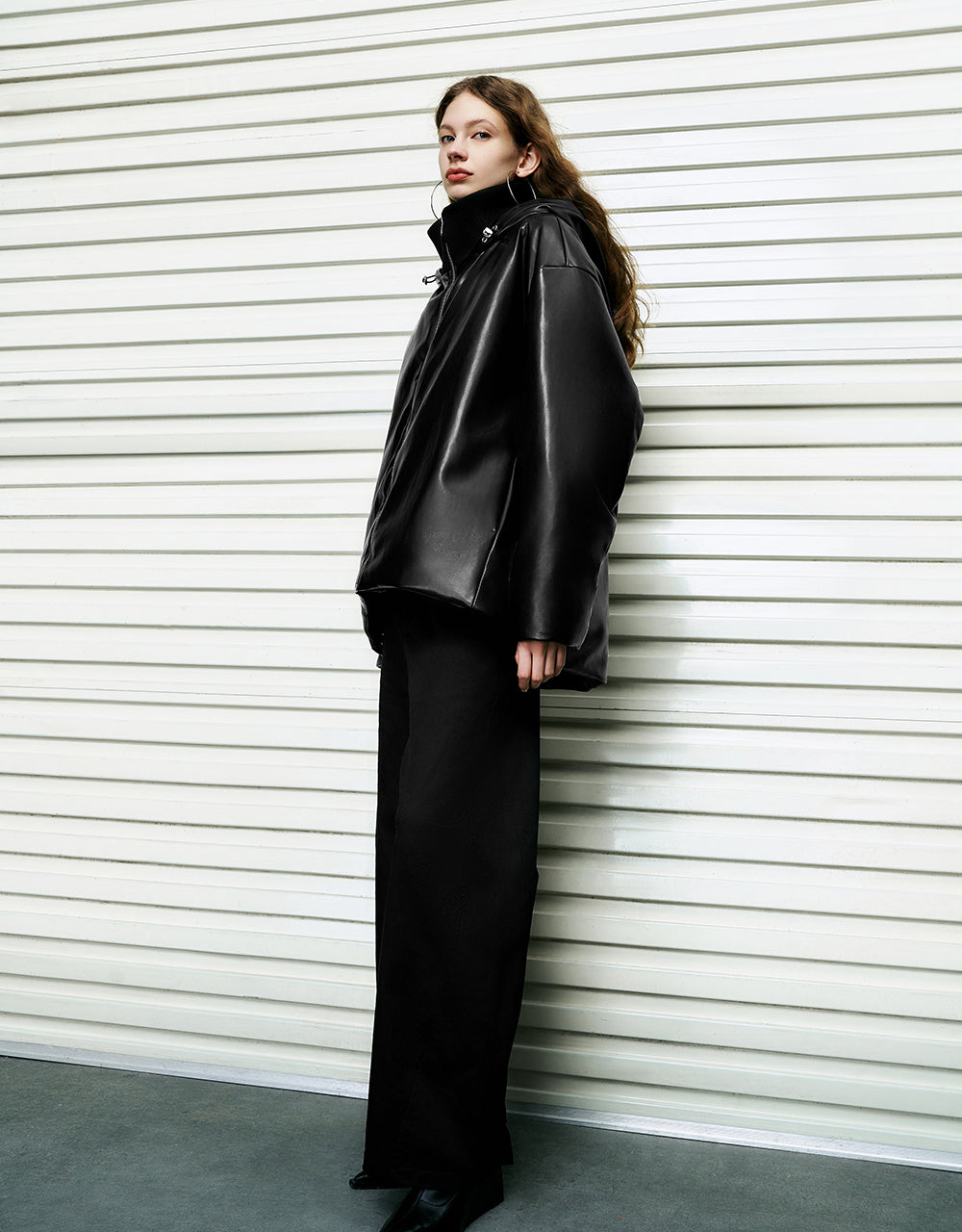 Loose Wide-Leg Pants