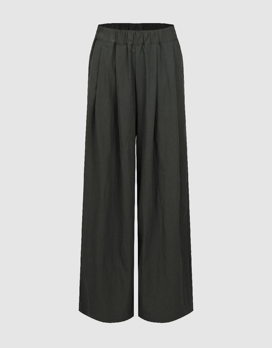 Loose Wide-Leg Pants