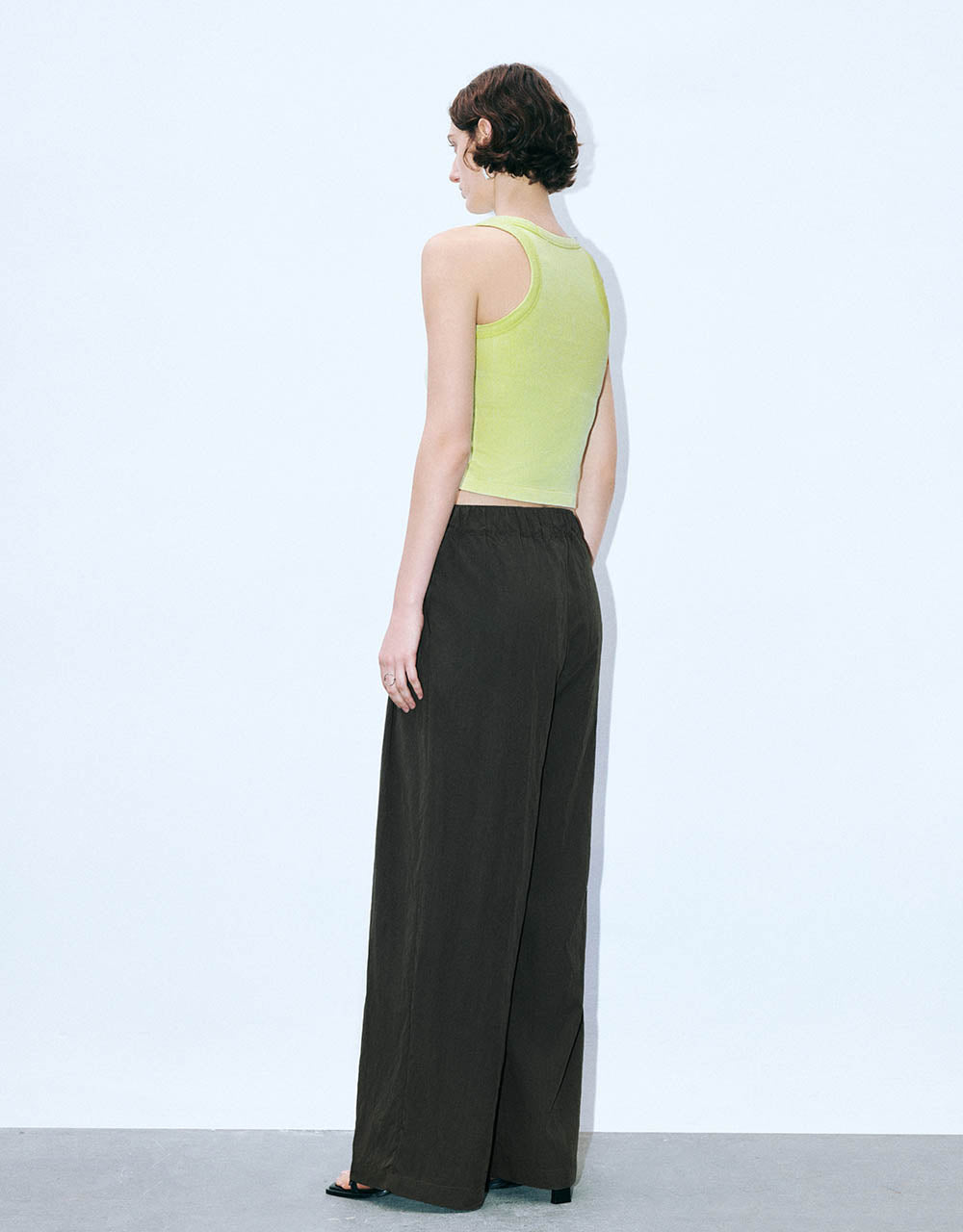 Loose Wide-Leg Pants