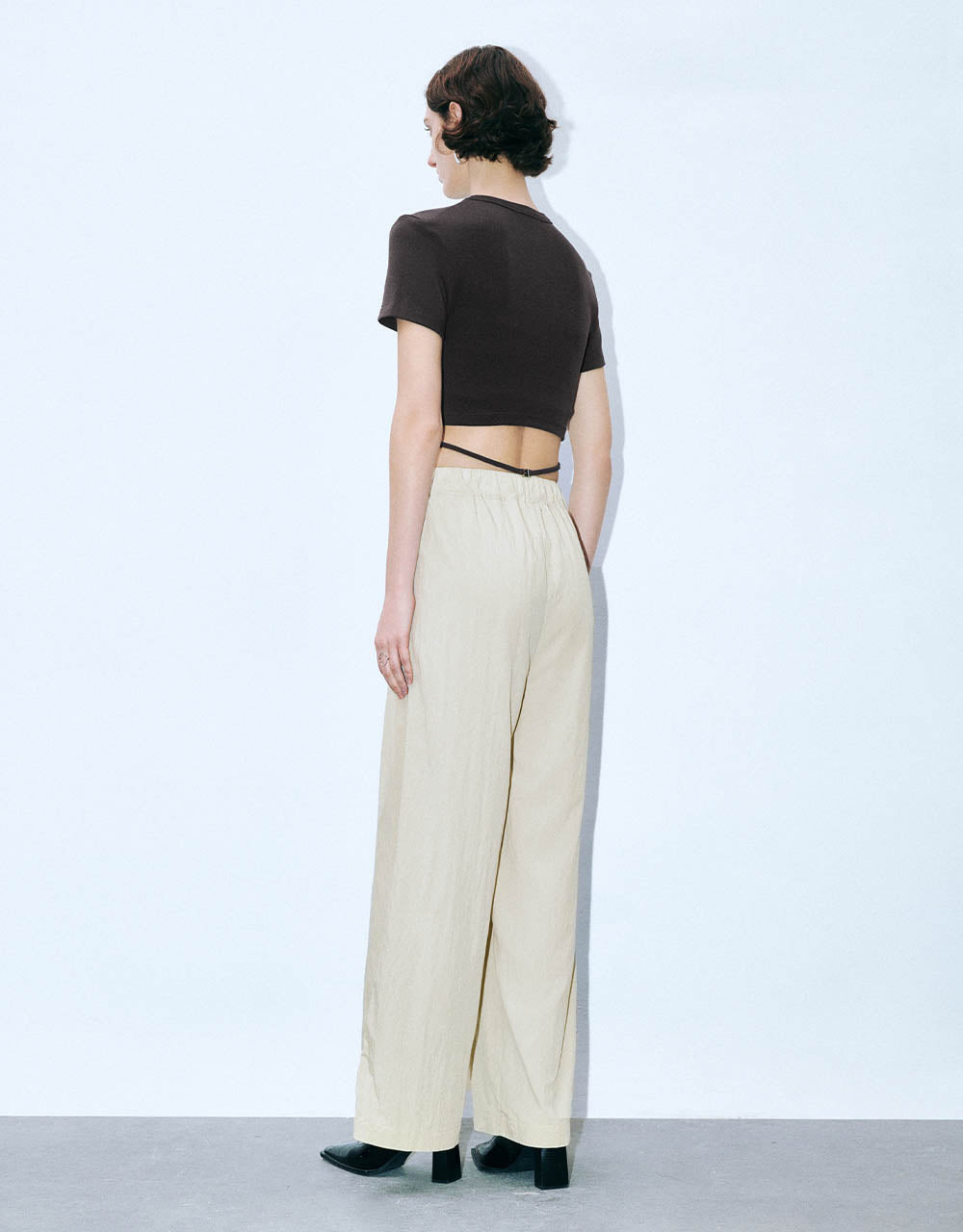 Loose Wide-Leg Pants