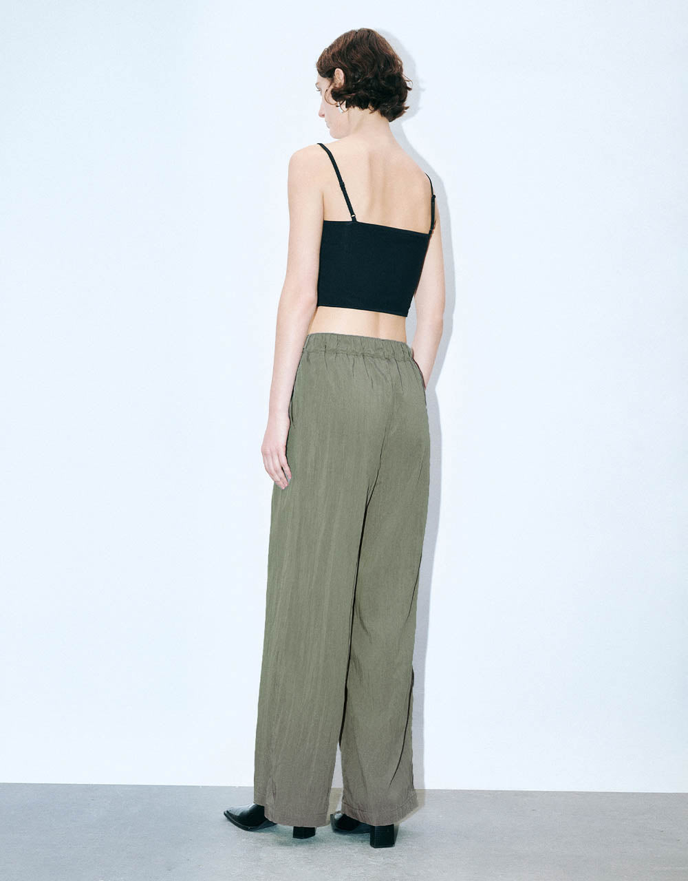 Loose Wide-Leg Pants