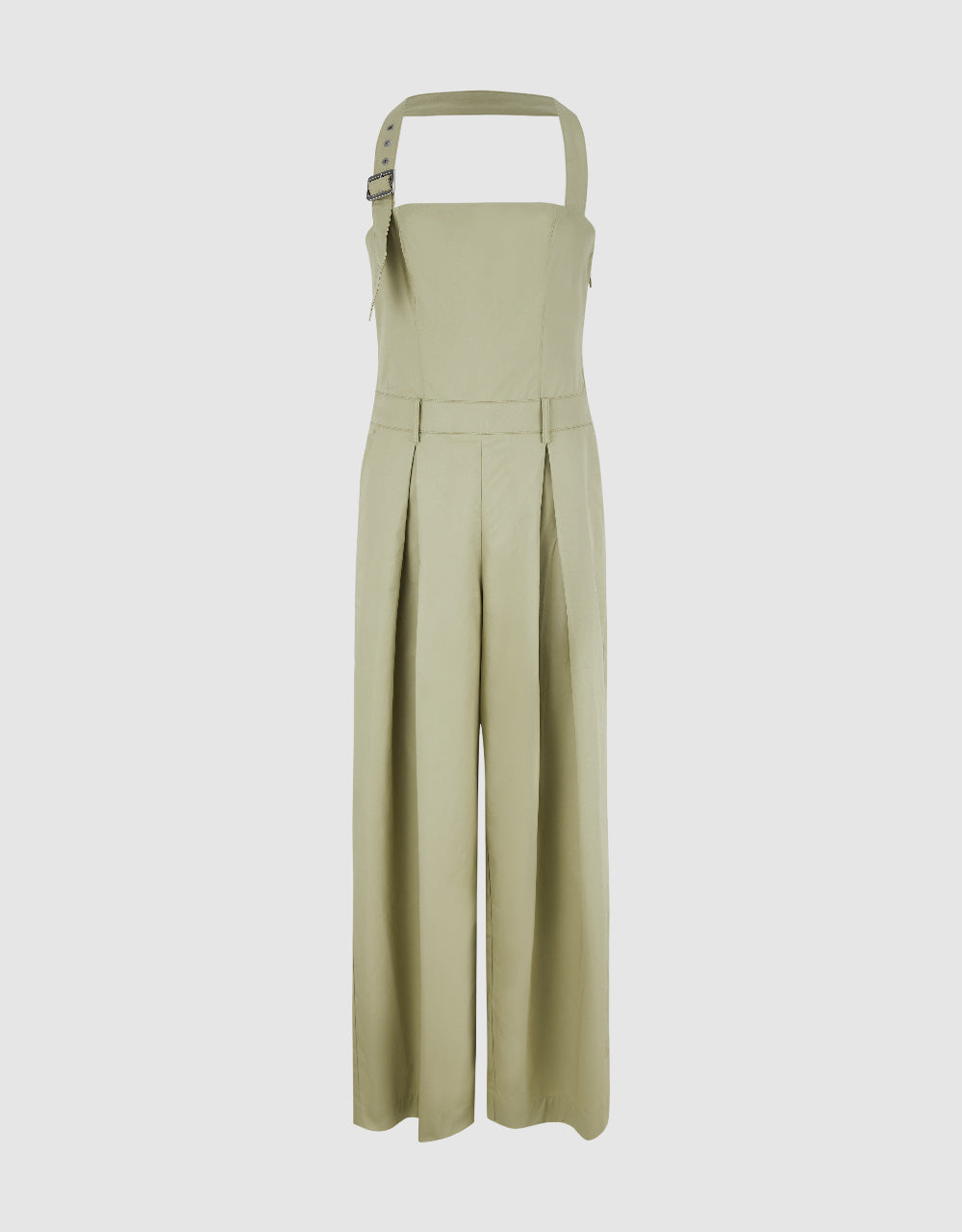 Halter Neck Loose Jumpsuit