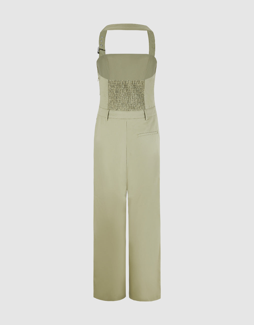 Halter Neck Loose Jumpsuit