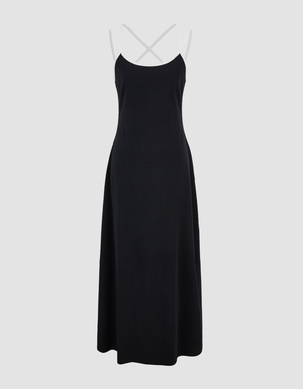 Sleeveless U Neck A-Line Dress