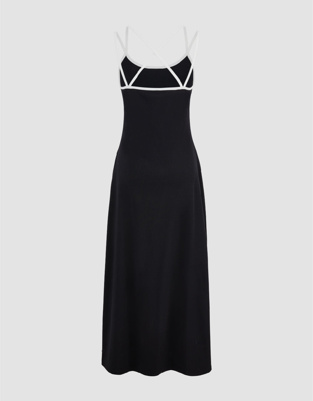 Sleeveless U Neck A-Line Dress