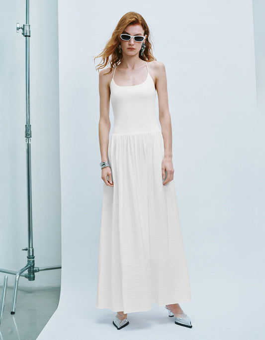 Sleeveless A-Line Dress