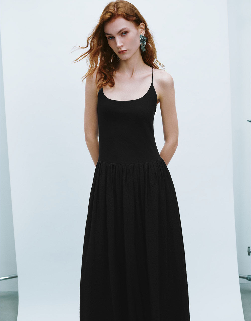 Halter Neck Straight Dress