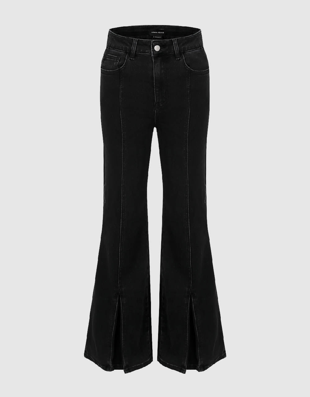 Split Hem Flare Jeans