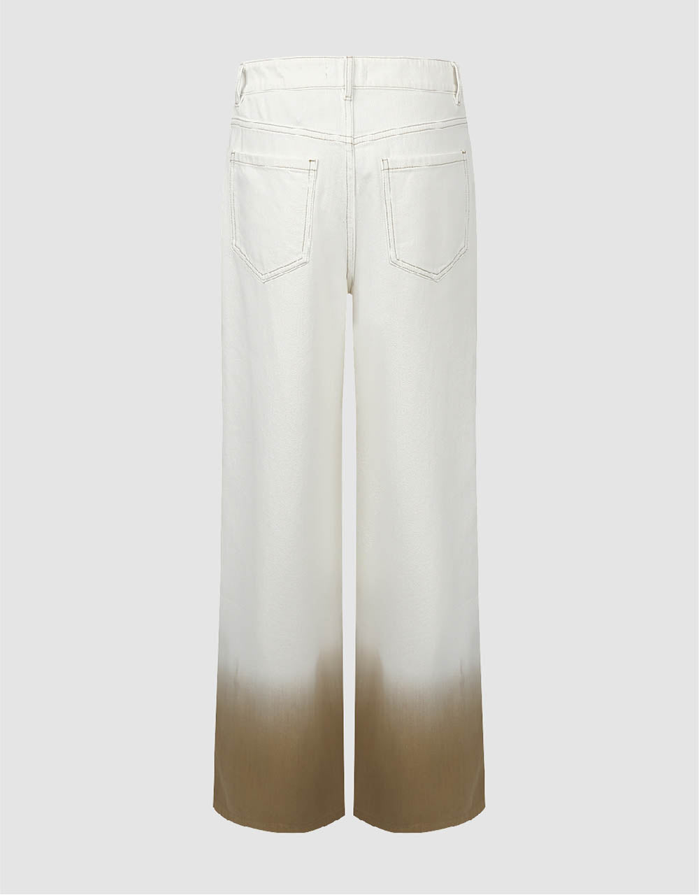 Gradient Wide-Leg Jeans