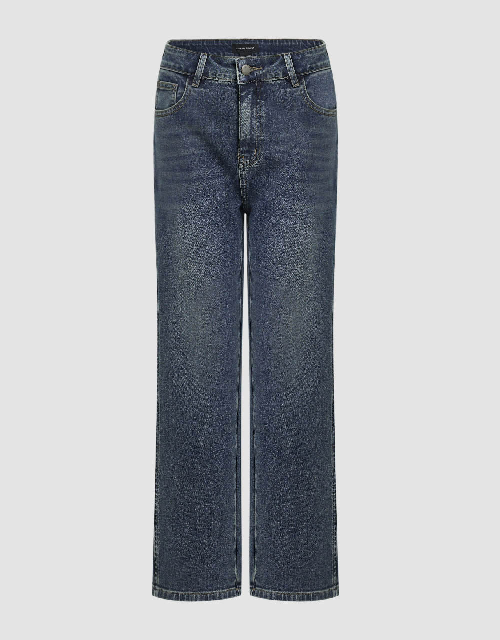 Straight Jeans With Belt