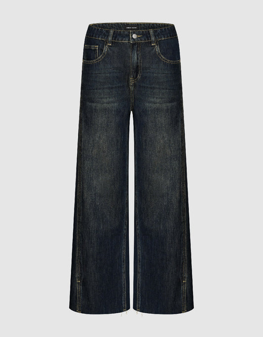 Wide-Leg Jeans