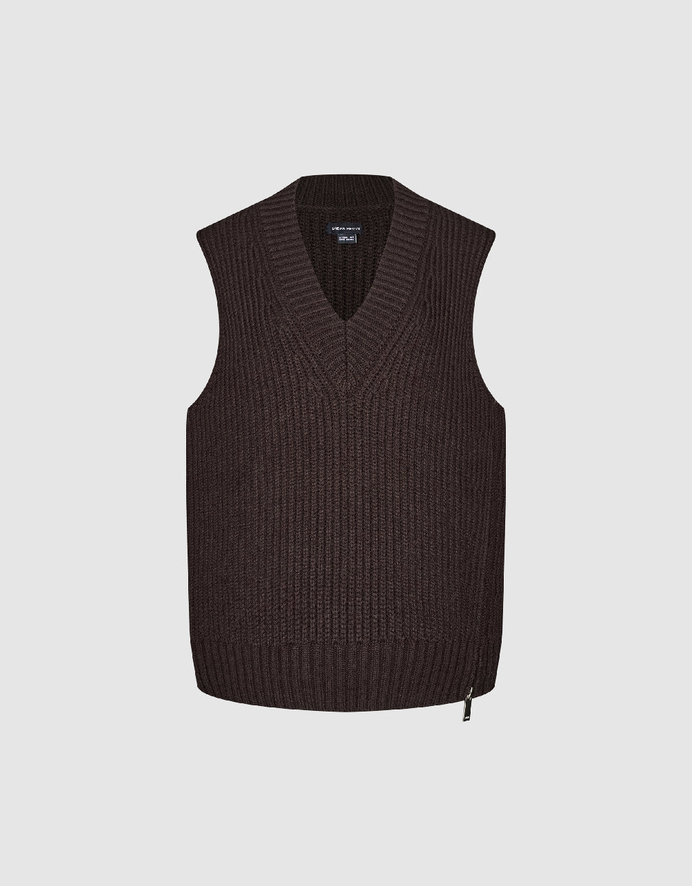 V-Neck Knitted Vest