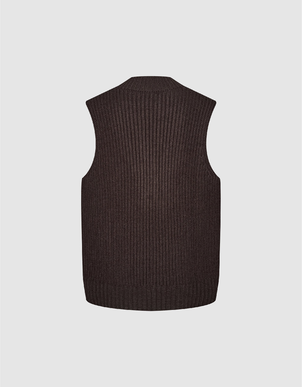 V-Neck Knitted Vest