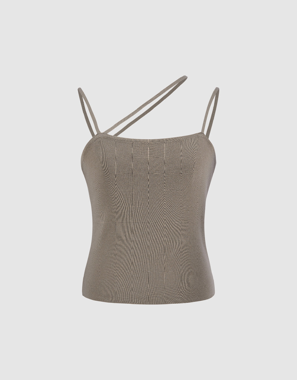 U Neck Knitted Tank Top