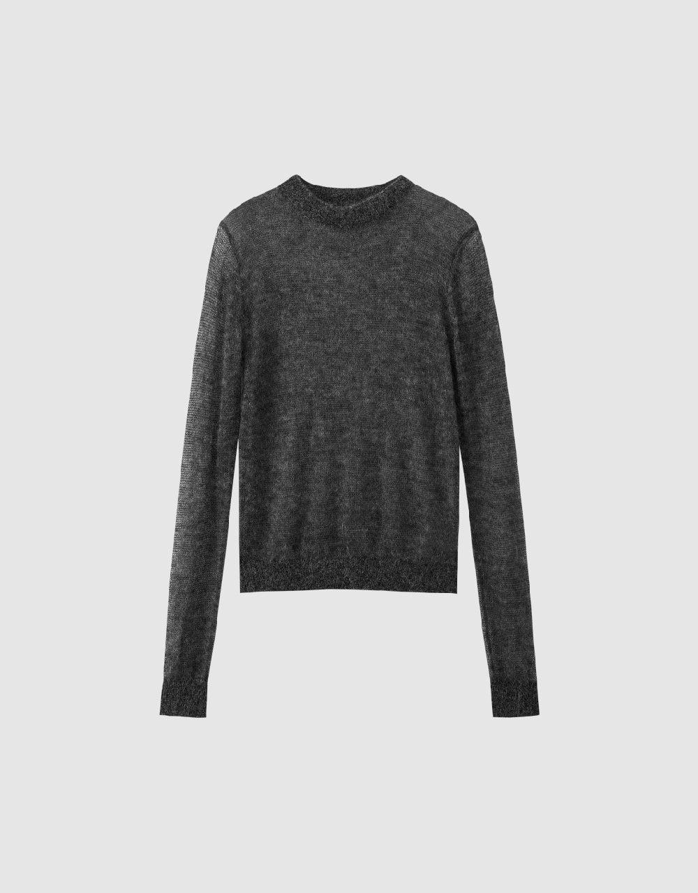 Crew Neck Knitted T-Shirt