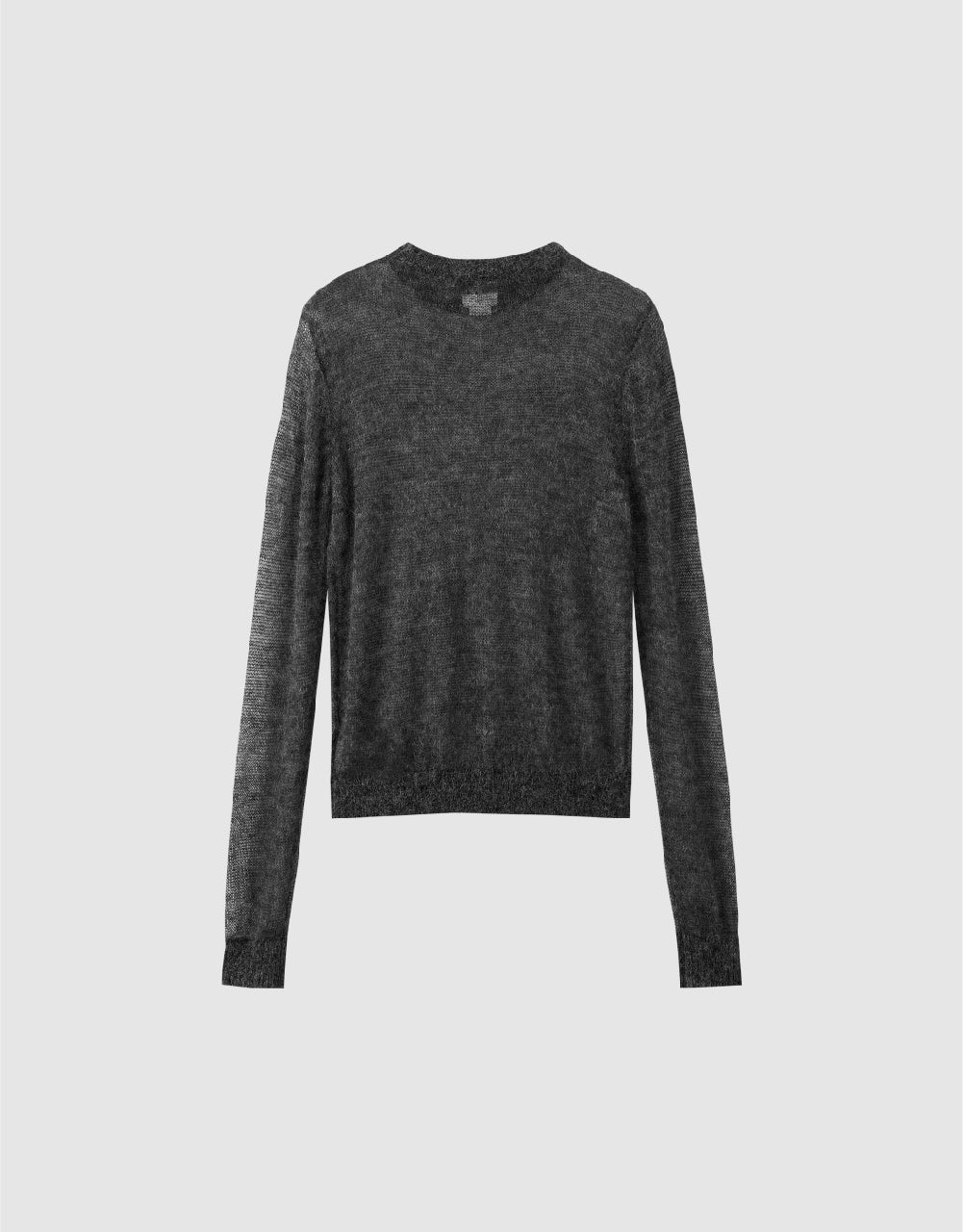 Crew Neck Knitted T-Shirt