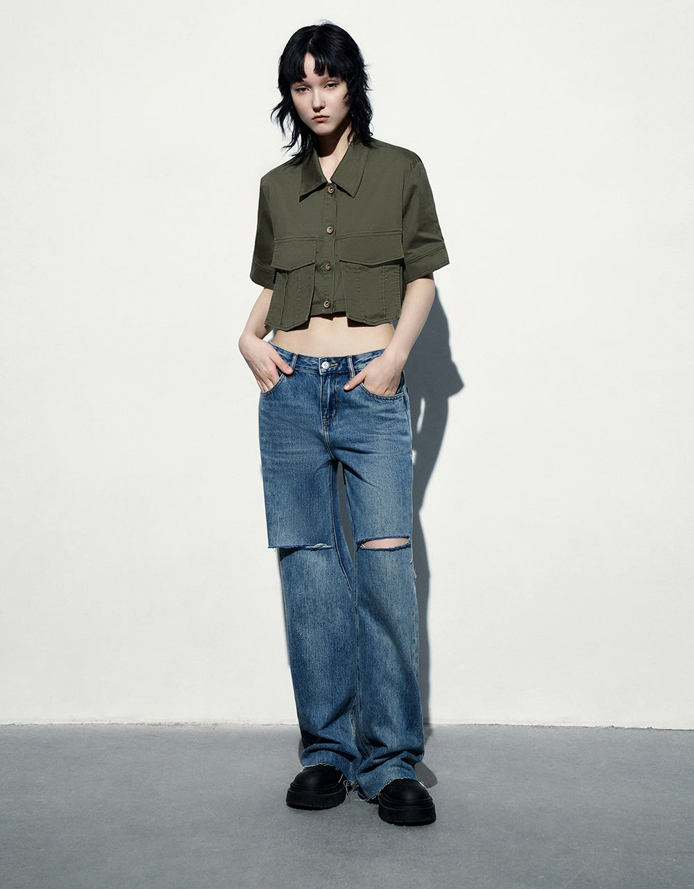 Cropped Straight Jacket