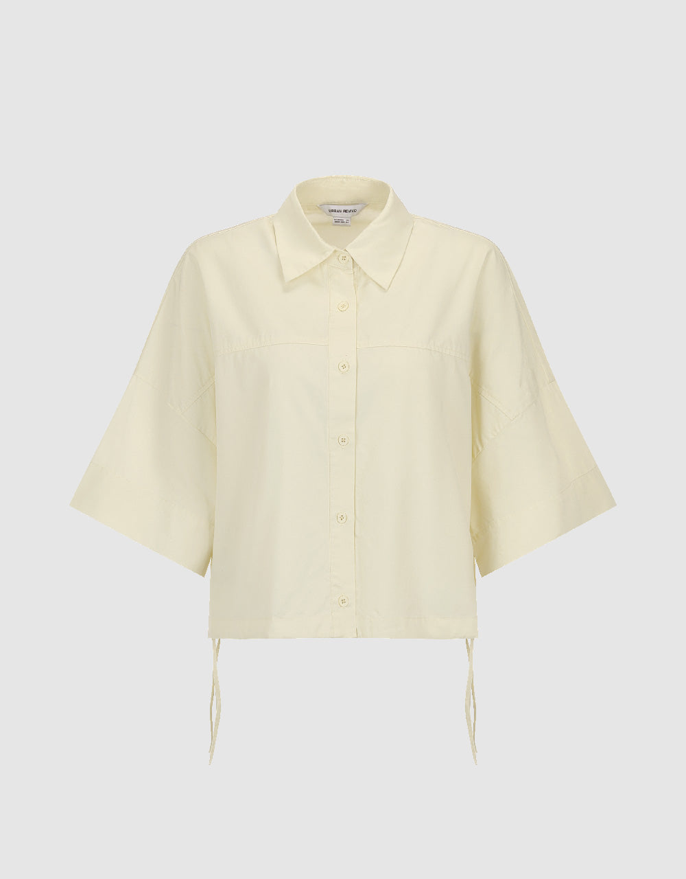 Button Up Straight Shirt