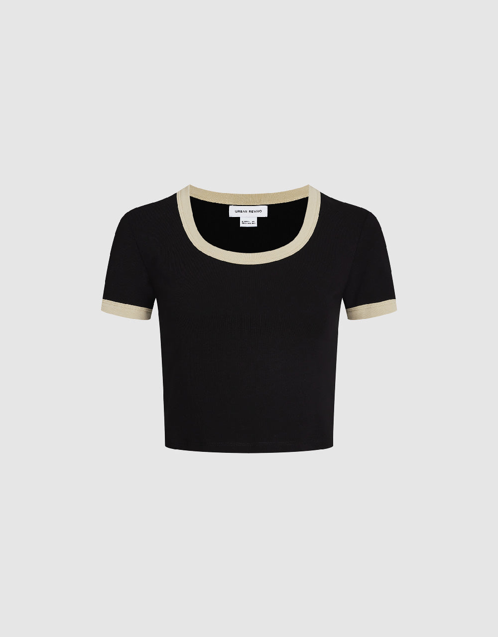 U Neck Skinny T-Shirt