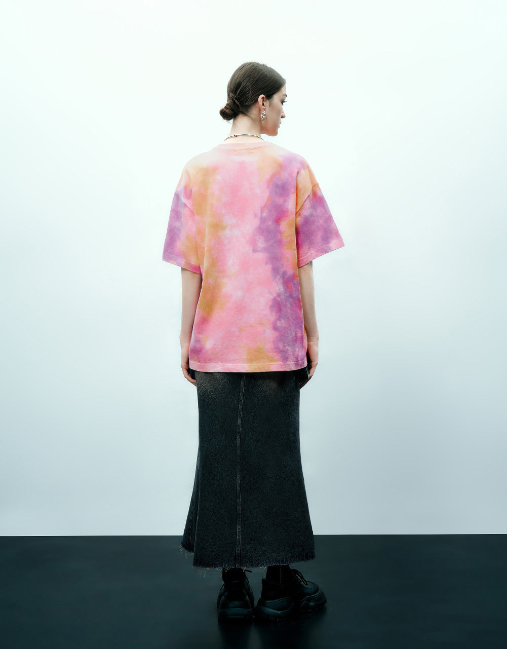 Tie Dye Crew Neck T-Shirt