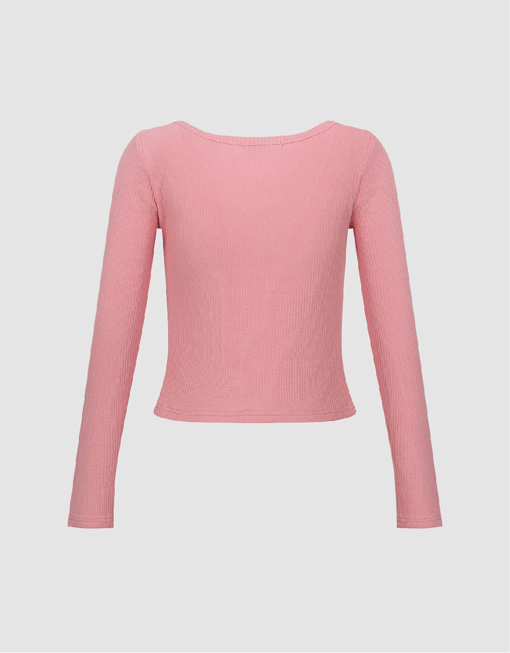 Letter Printed Crew Neck Skinny T-Shirt