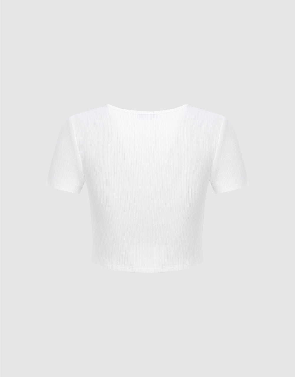 U Neck Skinny T-Shirt