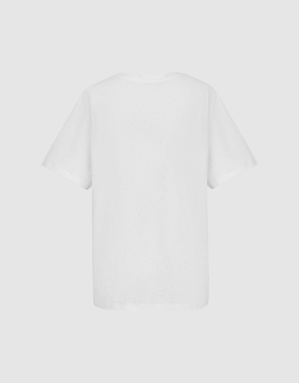 Crew Neck Straight T-Shirt