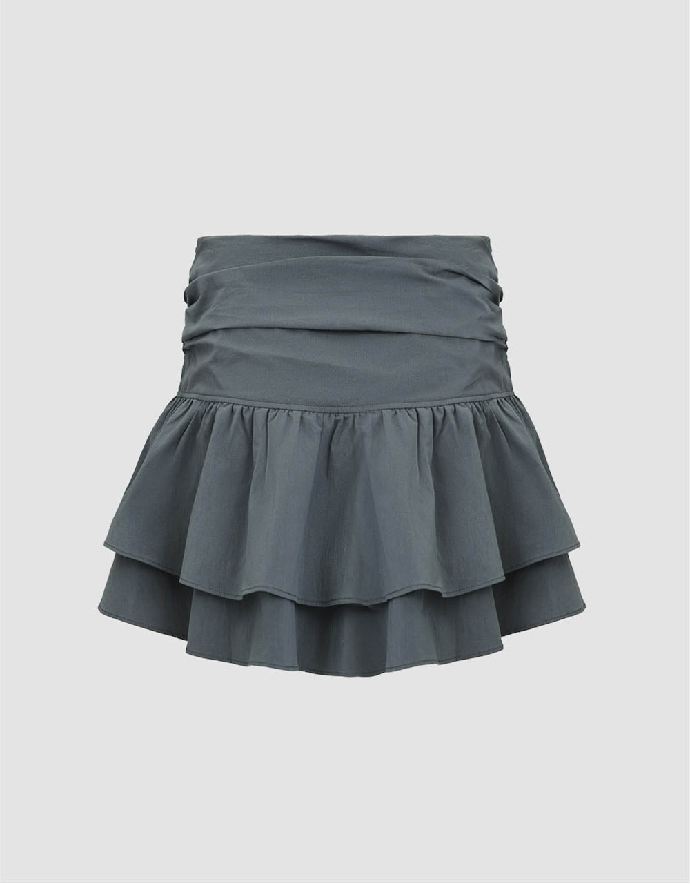 Lace Décor Mini A-Line Skirt