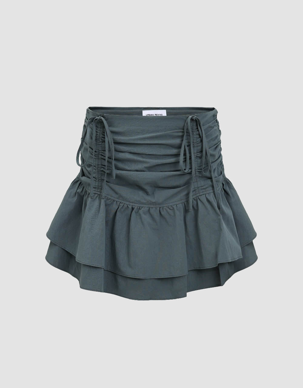 Lace Décor Mini A-Line Skirt