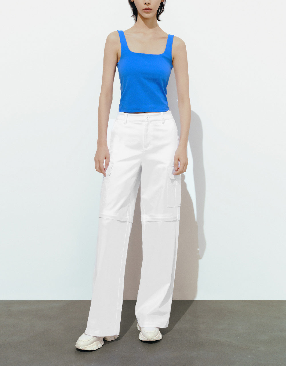 Woven Wide-Leg Pants