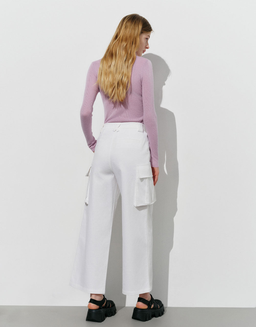 Multi-Pocket Straight Pants