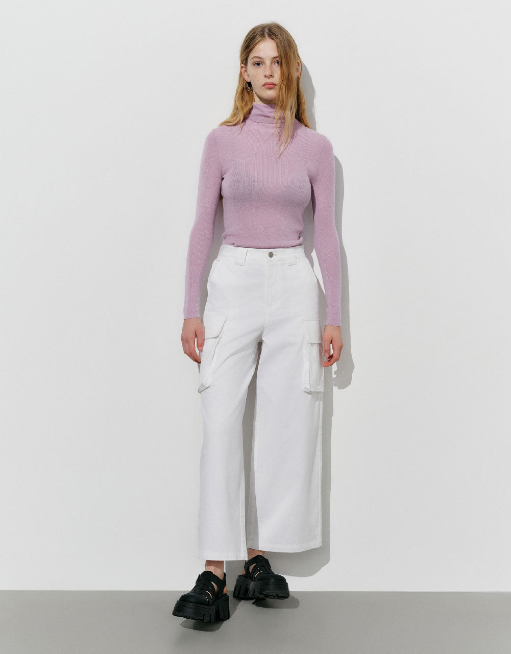 Multi-Pocket Straight Pants