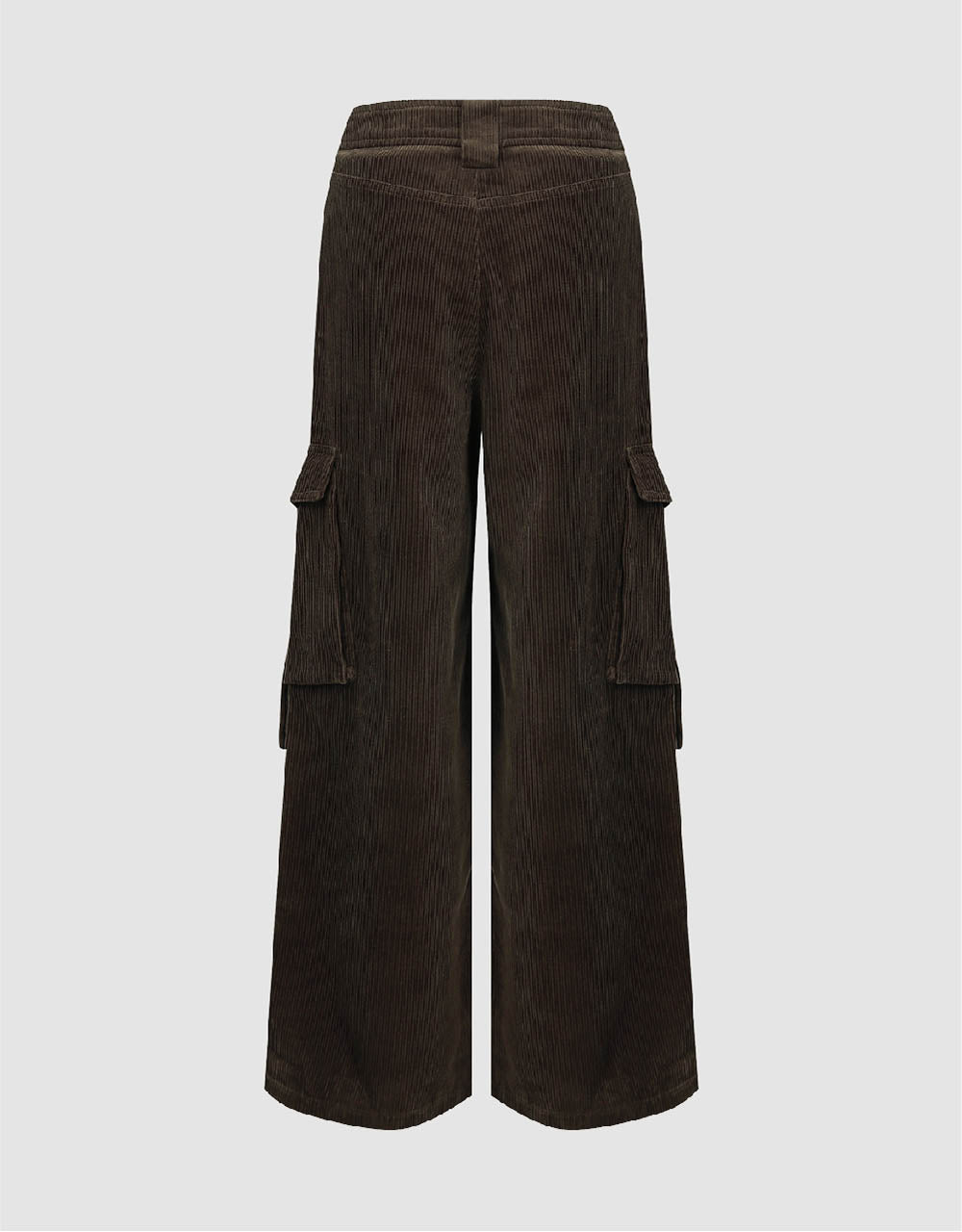 Wide-Leg Pants With Pockets