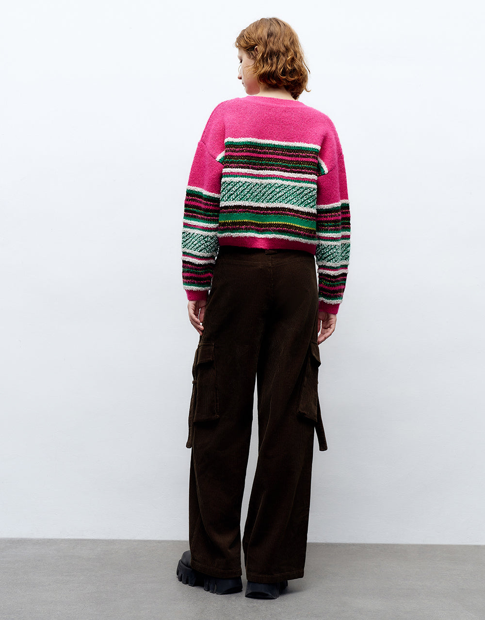 Wide-Leg Pants With Pockets