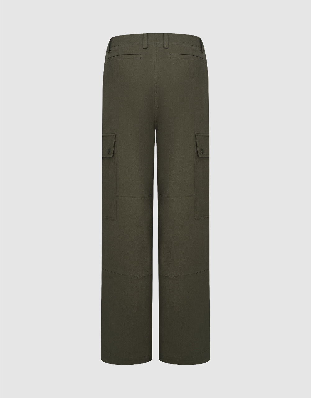 Multi-Pocket Wide-Leg Pants