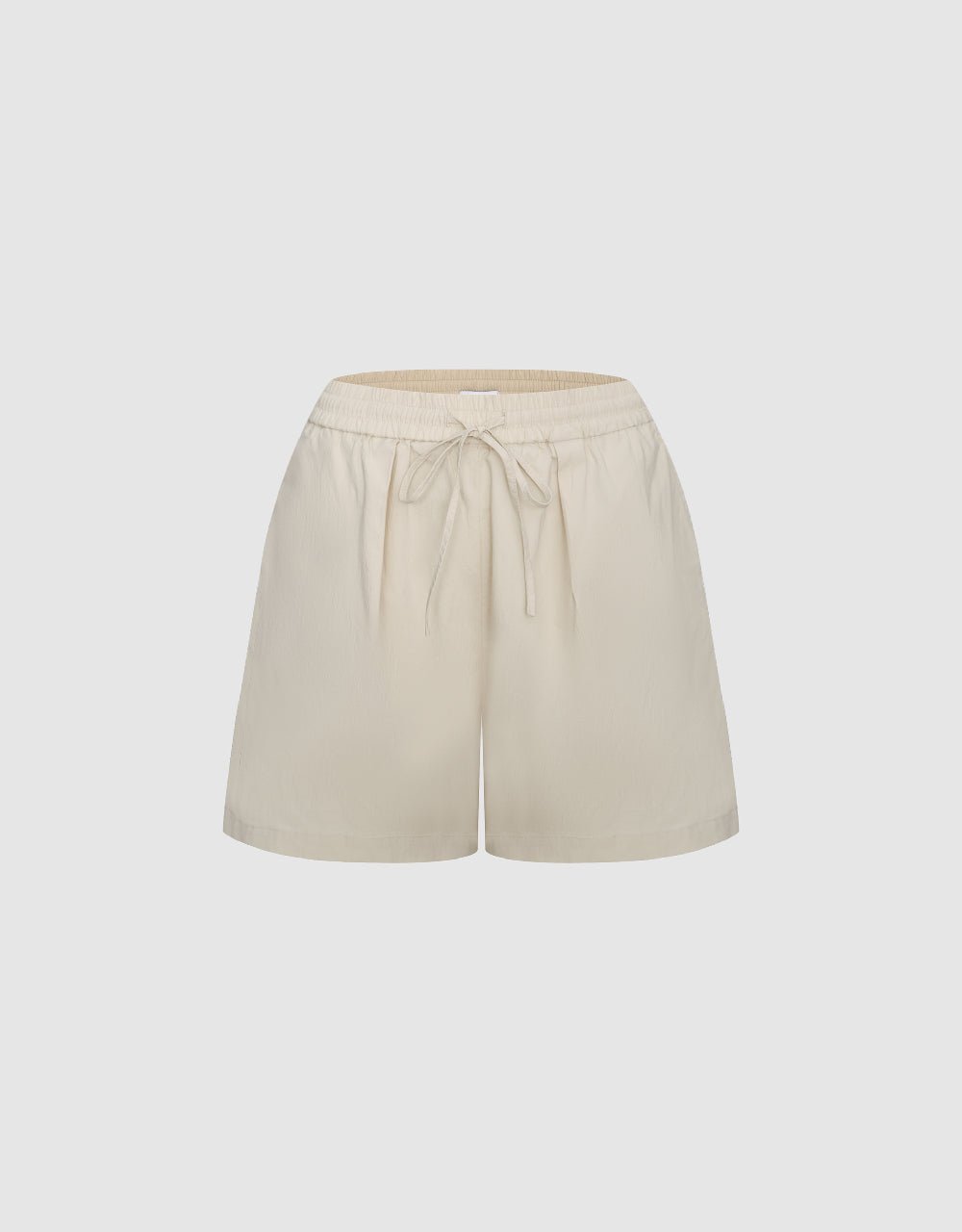 Drawstring Waist Oversized Shorts