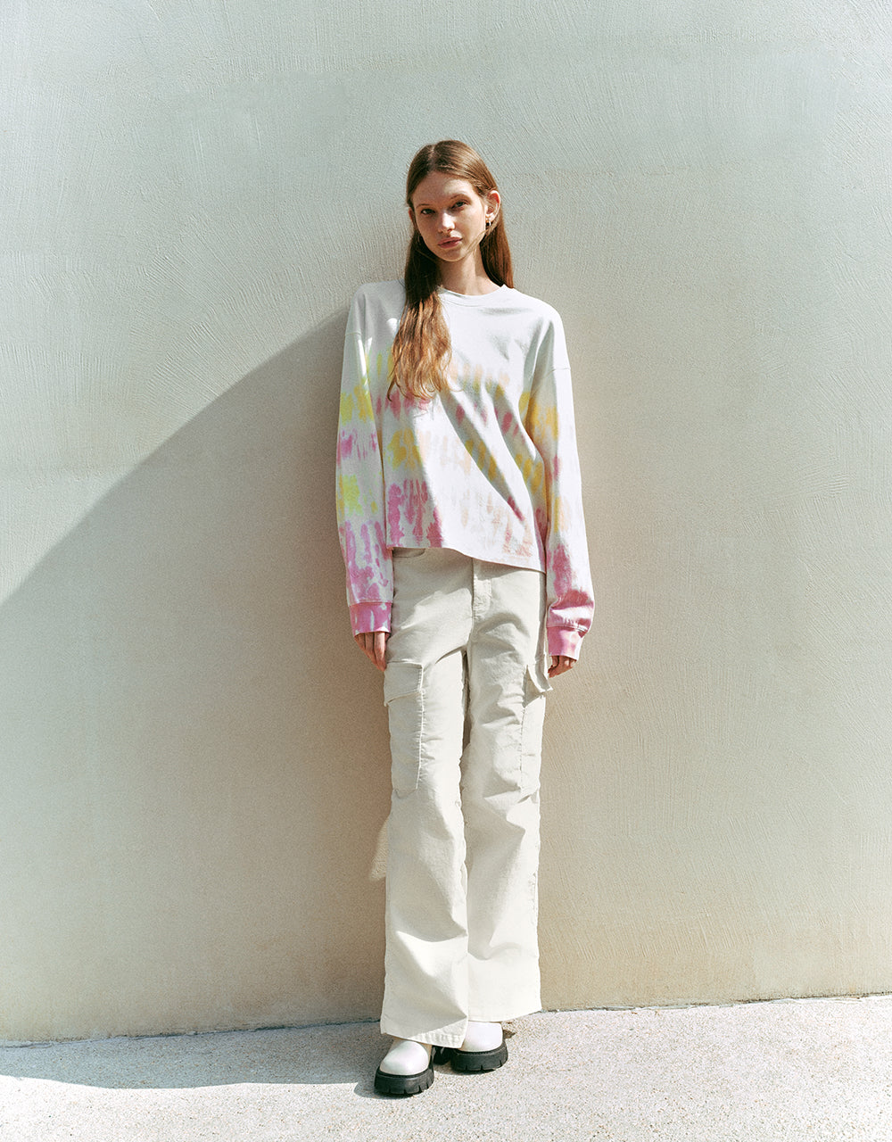 Multi-Pocket Wide-Leg Pants