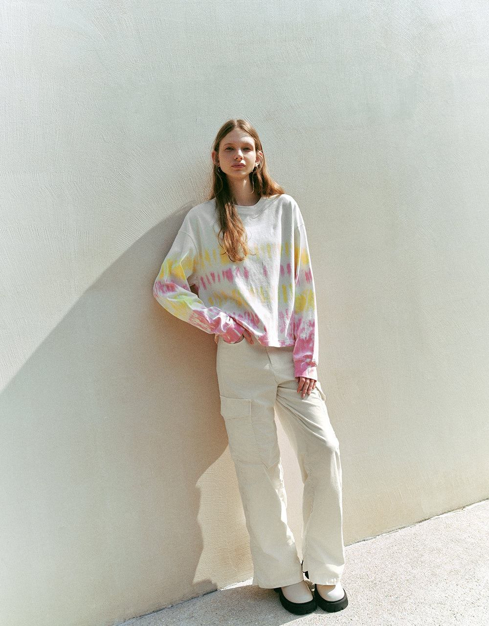 Multi-Pocket Wide-Leg Pants