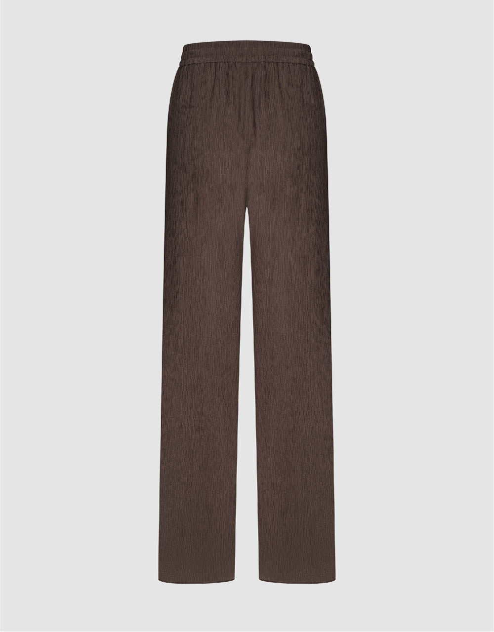 Drawstring Waist Straight Pants