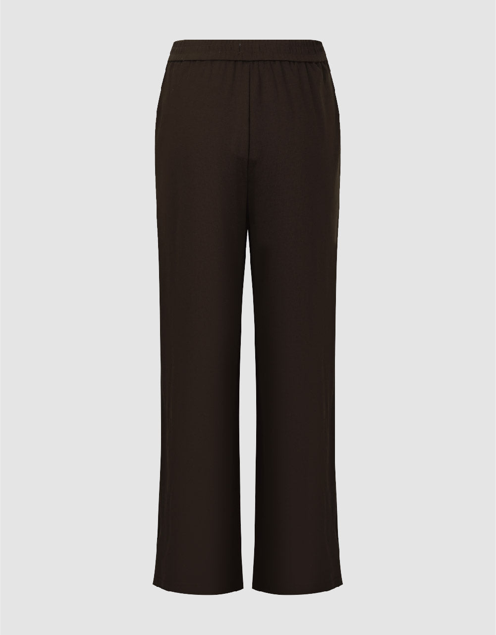 Elastic Wasit Knitted Wide-Leg Pants