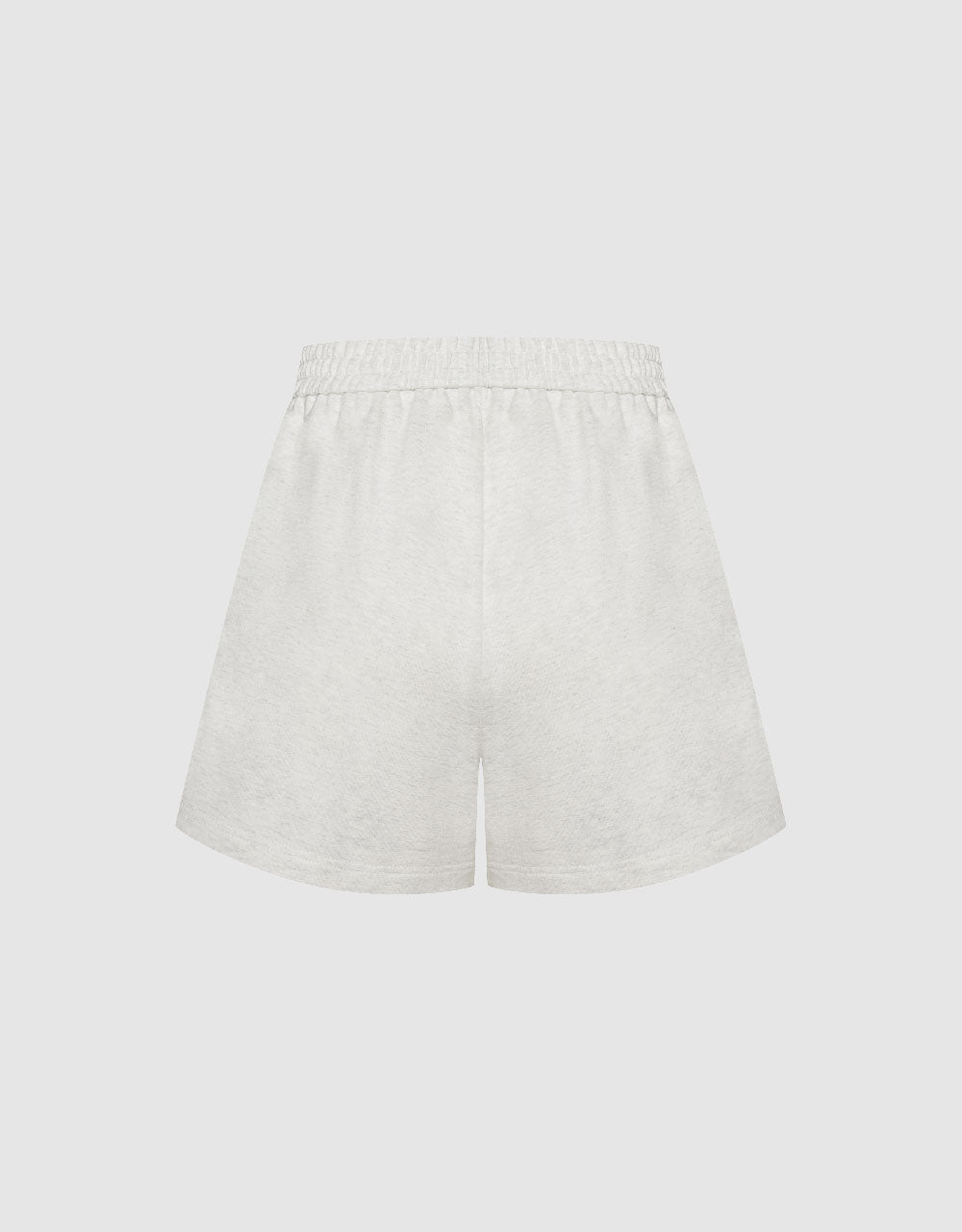 Elastic Waist Loose Knitted Shorts