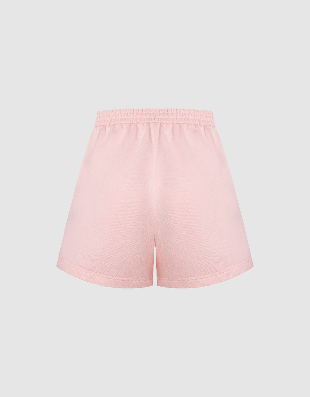 Elastic Waist Loose Knitted Shorts