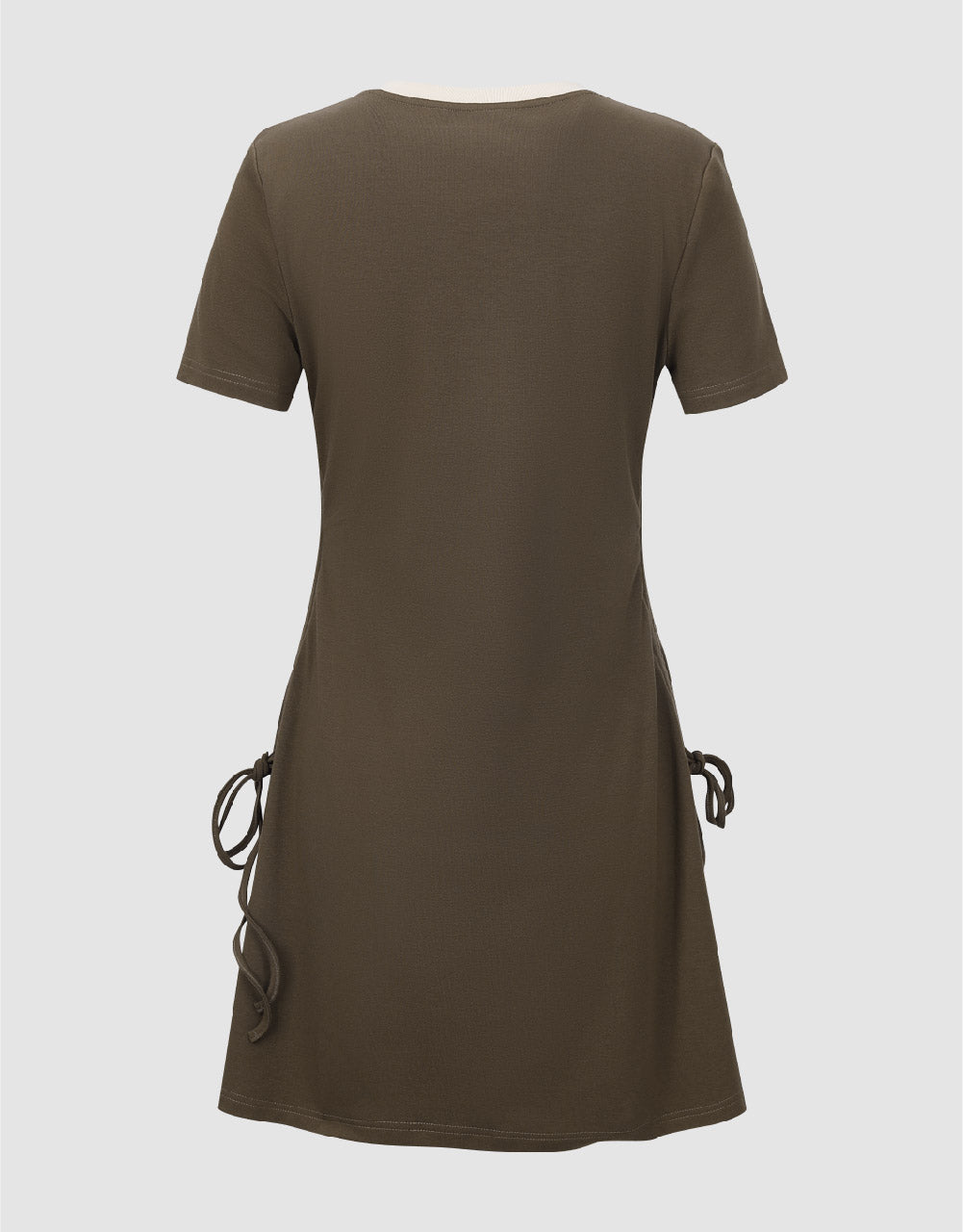 V-Neck A-Line Dress