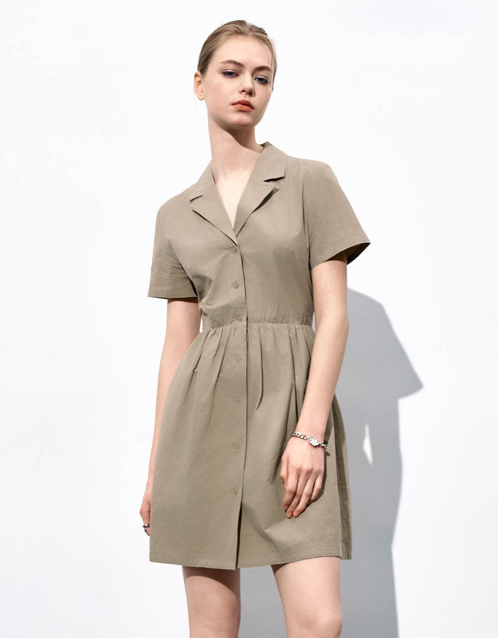 A-Line Shirt Dress