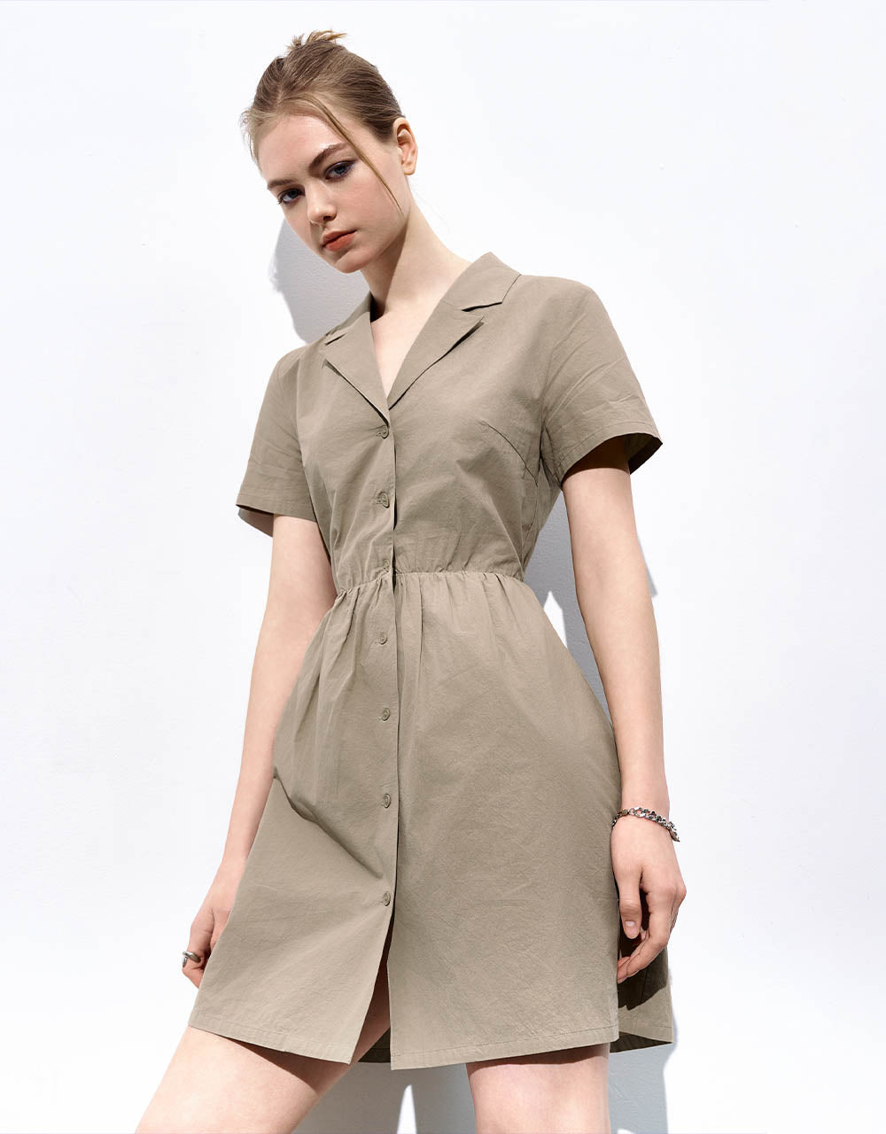 A-Line Shirt Dress