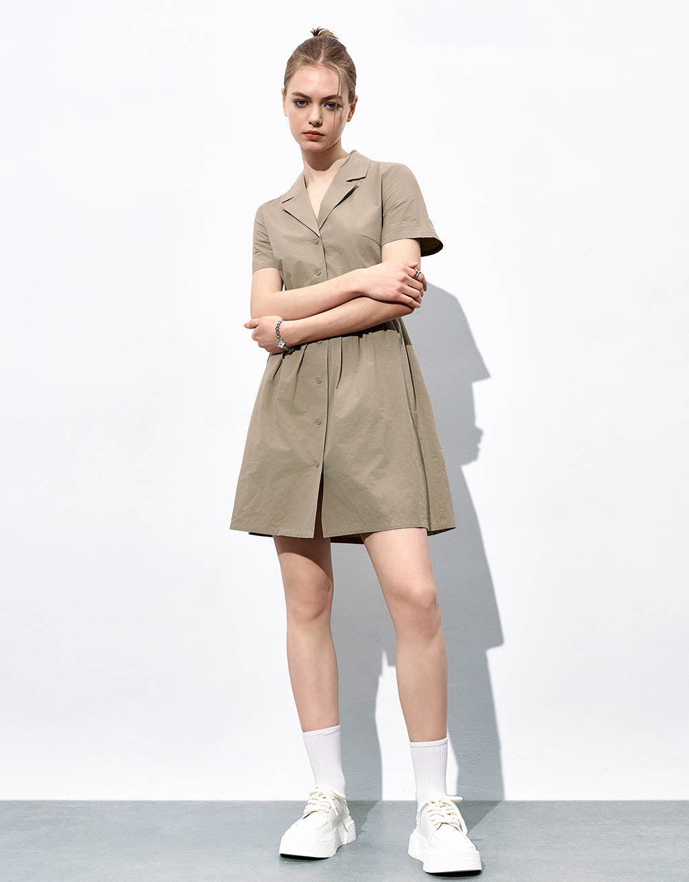 A-Line Shirt Dress