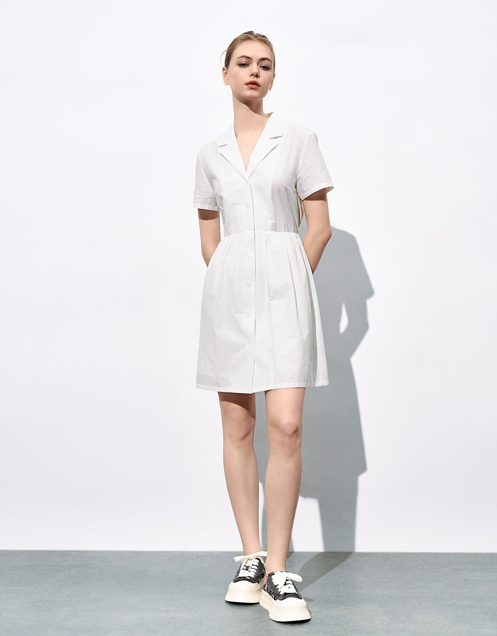 A-Line Shirt Dress