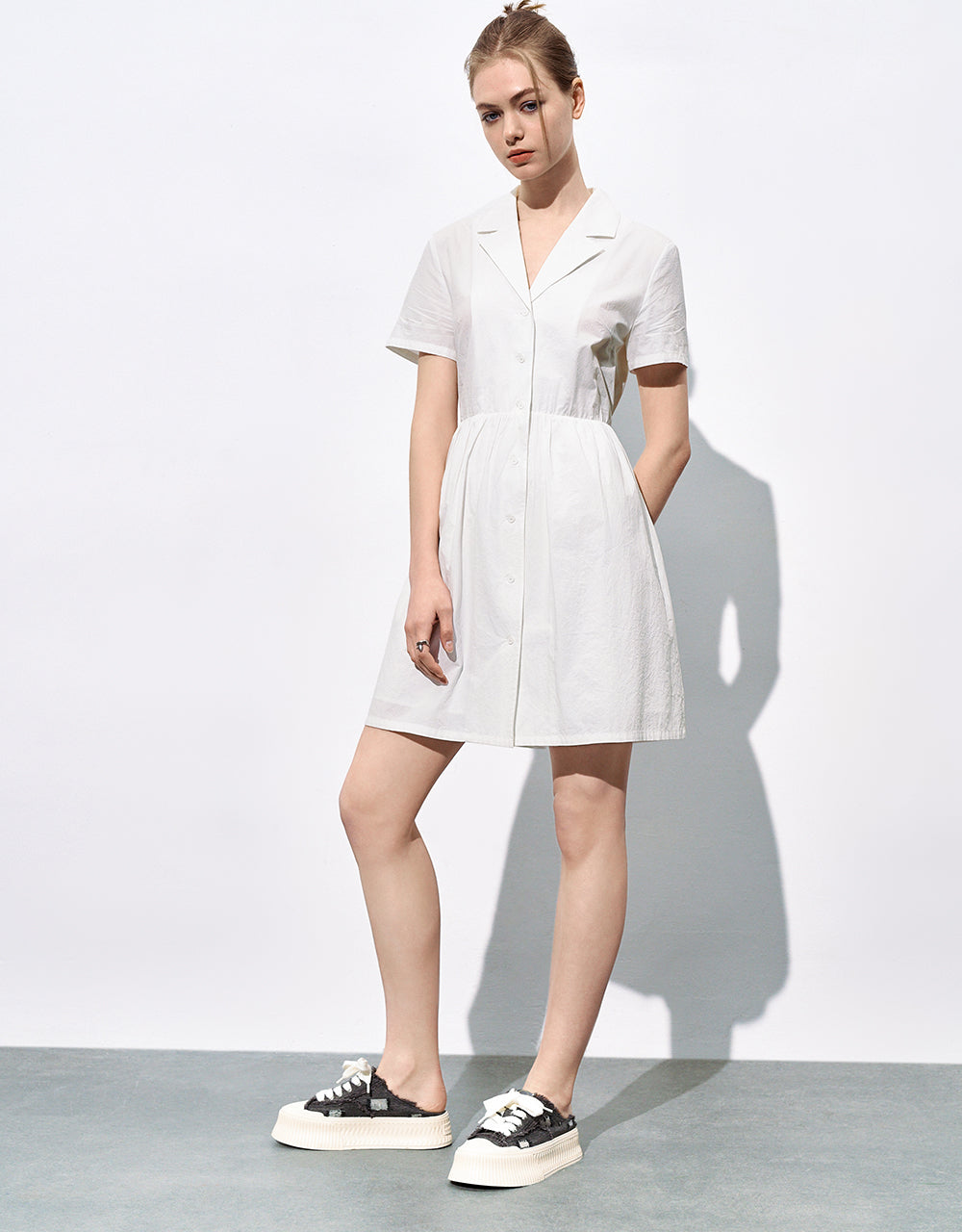 A-Line Shirt Dress