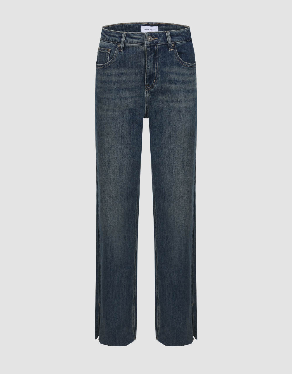 Split Hem Jeans