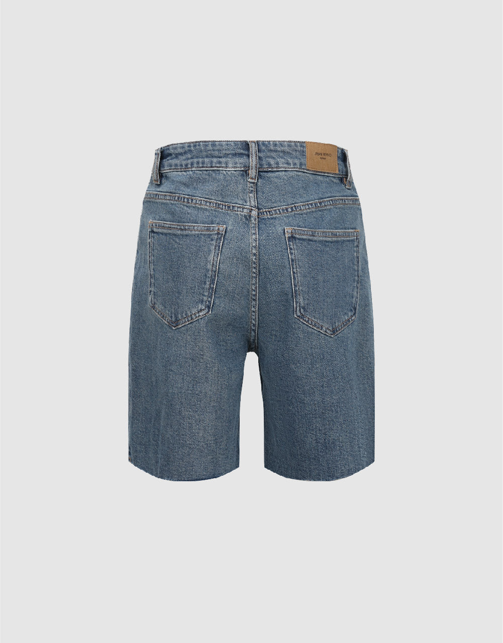 Raw Hem Denim Shorts